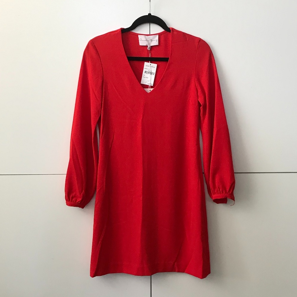 Nordstrom Charles Henry Tomate Dress